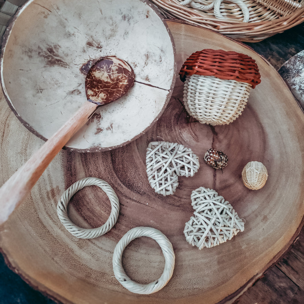 Rattan Loose Parts Play Kit